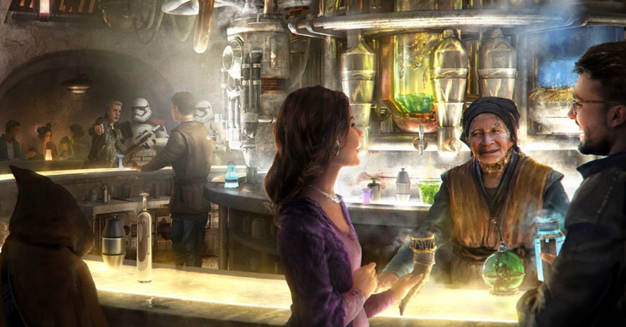 01 Disneyland vendera alcohol en cantina de Star Wars