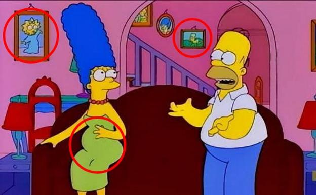 02 Los Simpsons Notaste este error en la serie animada que se hizo viral