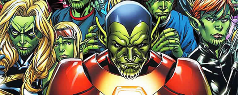 01 Avengers 4 revelarIa que existen tres skrulls infiltrados en el equipo