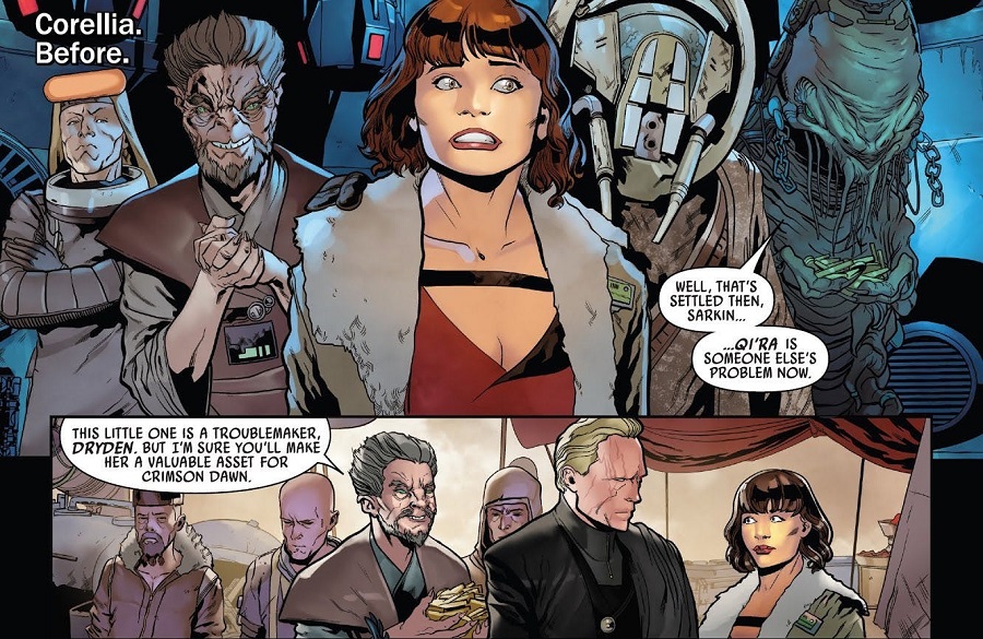03 Star Wars Comic revela gran secreto de Qira en Han Solo