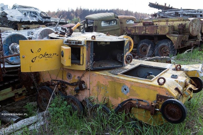Joker el robot que intento limpiar Chernobyl y murio en el acto