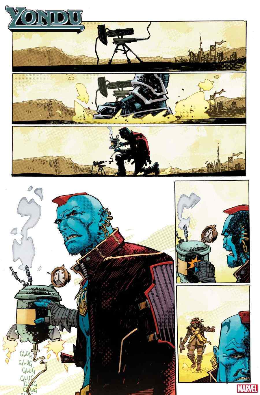 Marvel: Yondu el devastador tendrá su propio cómic este año